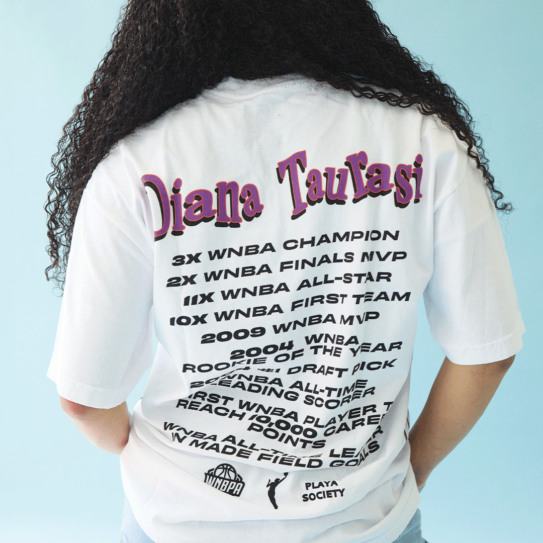 Playa Society Diana Taurasi Retirement T-Shirt