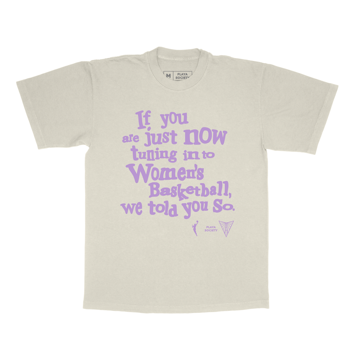 Playa Society Golden State Valkyries "We Told You So" T-Shirt