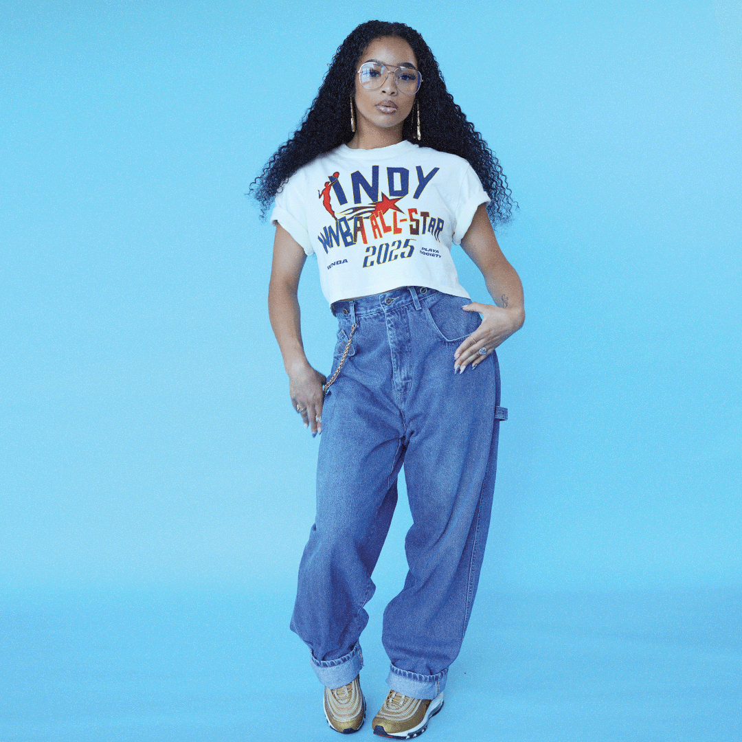 Playa Society 2025 WNBA All-Star Crop Top