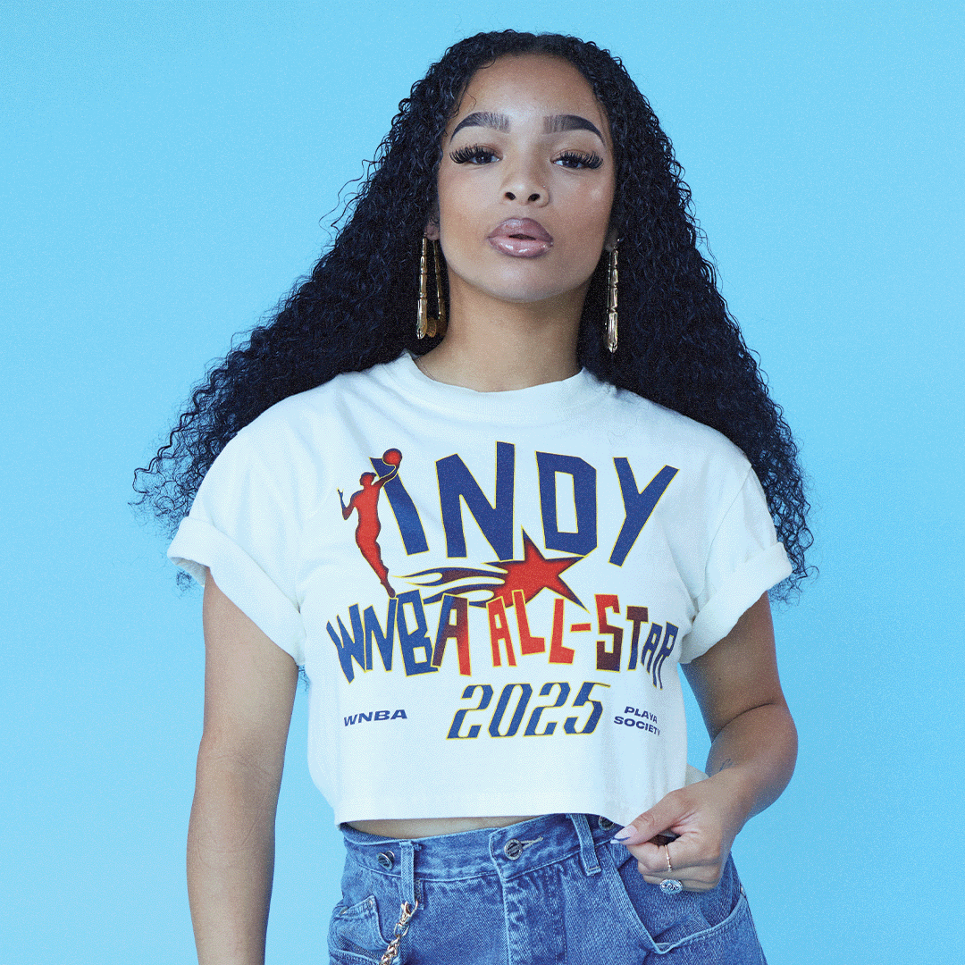 Playa Society 2025 WNBA All-Star Crop Top